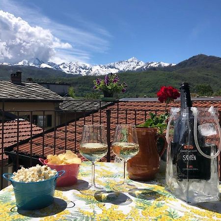 Apartament L'Orologio Panoramico Luserna San Giovanni Zewnętrze zdjęcie